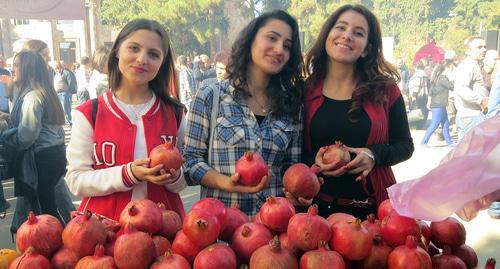 The first grenade festival in the city of Martuni, Martuni District of Nagorno-Karabakh. October 29, 2017. Photo by Alvard Grigoryan for the "Caucasian Knot"