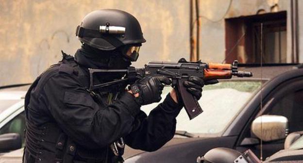 Special forces agent. Photo: http://nac.gov.ru/kontrterroristicheskie-operacii/v-hode-perestrelki-na-postu-dps-v-ingushetii.html