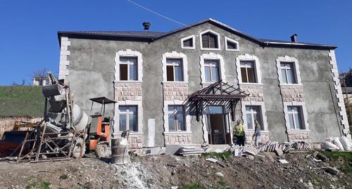 Money raised by Hayastan" Foundation was directed to restore village of Talish suffered from shelling during April war in 2016, Nagorny Karabakh, Martakert District, November 21, 2017. Photo by Alvard Grigoryan for the Caucasian Knot. 