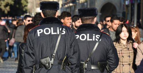 Policemen. Baku. Photo: © Sputnik / Murad Orujov