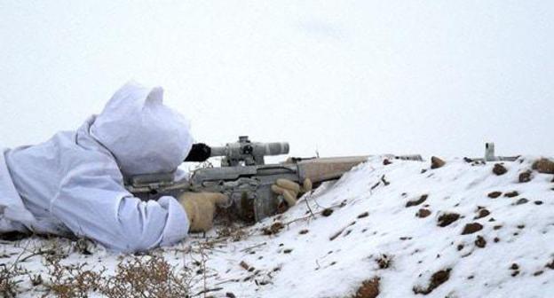 Sniper of the Azerbaijani army. Photo https://mod.gov.az/ru/foto-arhiv-045/?gid=20858