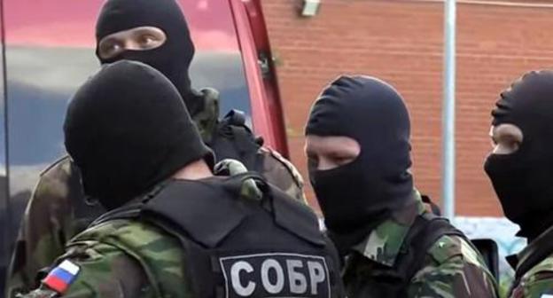 A special operation to detain militants from Kabardino-Balkaria in Saint Petersburg. Photo: screenshot of the video https://www.youtube.com/watch?v=ZsKHG3JRbso