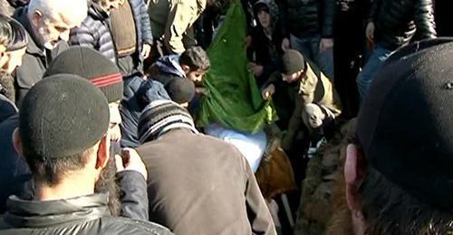 The funeral of Temirlan Machalikashvili took place in the village of Duisi in the Pankisi Gorge. Photo: Sputnik/STRINGER https://sputnik-georgia.ru