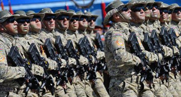 Azerbaijani soldiers. Photo: REUTERS/Host Photo Agency/RIA Novosti