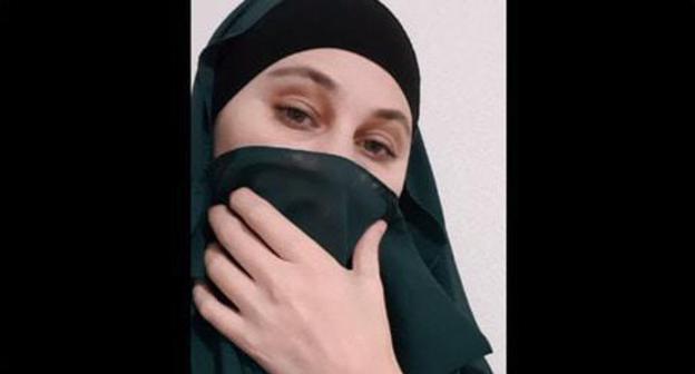 Screenshot of a Chechen woman's video appeal to Ramzan Kadyrov. Screenshot of a video by the user ANTI KADYROV https://www.youtube.com/watch?v=2GCPq_cu9ng