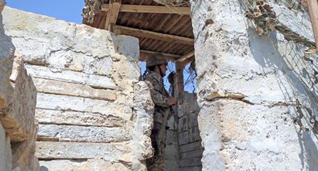 A military post. Nagorno-Karabakh. Photo by Alvard Grigoryan for the "Caucasian Knot"