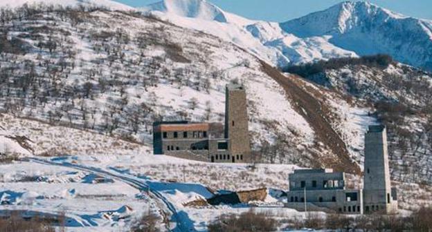 The "Veduchi" Ski Resort, Chechnya. Photo: press service of the Ministry of the Russian Federation for the affairs of the North Caucasus http://ncrc.ru/press-center/novosti/torzhestvennoe-otkrytie-gornolyzhnogo-kurorta-veduchi-sostoitsya-26-yanvarya.html