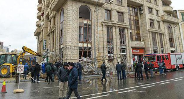 The consequences of a gas explosion in Baku. January 27, 2018. Photo by Murad Orujov. https://ru.sputnik.az/incidents/20180127/413786454/vzriv-baku-pogibshiye.html