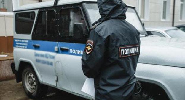 A police officer. Photo: Maxim Tishin / Yugopolis