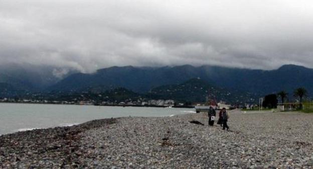 Seaside in Batumi. Photo by Yulia Kasheta for the Caucasian Knot.