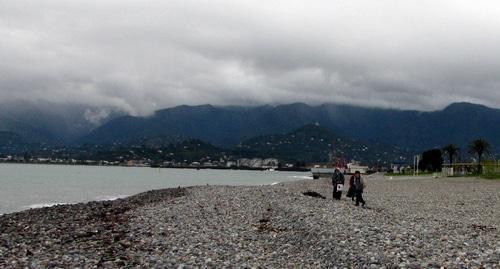 Seaside in Batumi. Photo by Yulia Kasheta for the Caucasian Knot.