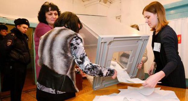 Votes counting. Presidential election in Russia, March 18, 2018. Photo: REUTERS/Ilya Naymushin