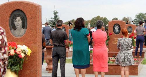 Memorial Cemetery 'City of Angels'. Photo by Emma Marzoeva for the Caucasian Knot. 