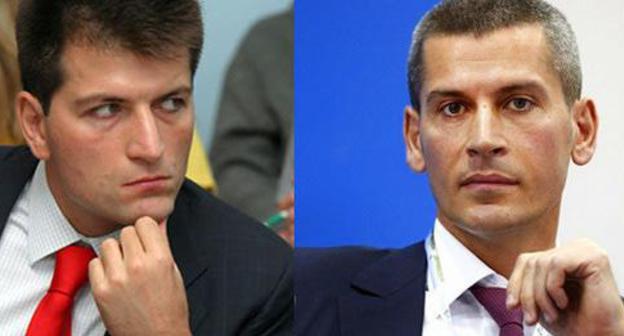 Ziyavudin (right) and Magomed Magomedov. Collage by the Caucasian Knot. Photo: http://www.riadagestan.ru/ official website of Khunzakh District of Dagestan http://khunzakh.ru/personalii/5657/