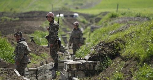 On the contact line in Nagorno-Karabakh. Photo: REUTERS/Staff