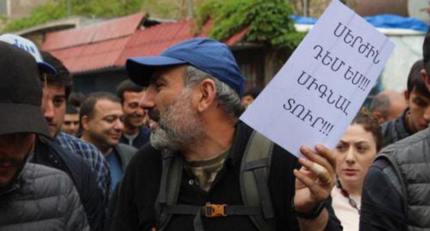 Nikol Pashinyan. Photo by Tigran Petrosyan for the Caucasian Knot. 