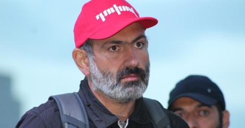 Nikol Pashinyan at the opposition rally on April 29 in Yerevan. Photo by Tigran Petrosyan for the "Caucasian Knot"