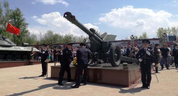 Opening ceremony of the memorial complex "Barbashovo Pole" in North Ossetia. Photo by Emma Marzoeva for the "Caucasian Knot"