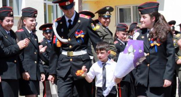 Graduates of a military lycee. Photo by Alvard Grigoryan for the "Caucasian Knot"