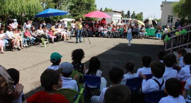 The rehabilitation centre named after Caroline Cox in Stepanakert celebrates the International Children's Day with a concert involving young patients. June 1, 2018. Photo by Alvard Grigoryan for the "Caucasian Knot"