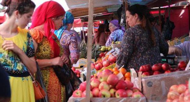 'Berkat' market in Grozny. Photo by the Caucasian Knot correspondent Magomed Magomedov