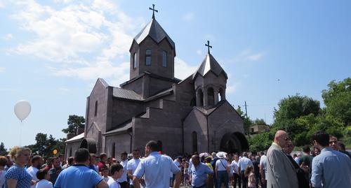 "Surb Vardanank" church in the city of Chartar. Photo by Alvard Grigoryan for the Caucasian Knot