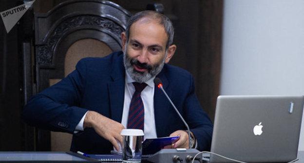 Nikol Pashinyan. Photo: © Sputnik / Asatur Yesayantshttps://ru.armeniasputnik.am/politics/20180621/12788436/premer-armenii-ne-prinyal-otstavku-tandilyan.html