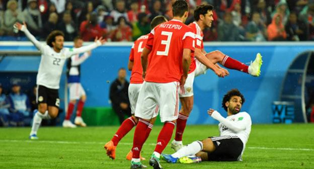 Russia v Egypt 2018 FIFA World Cup match. Photo: REUTERS/Dylan Martinez