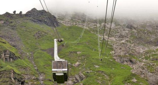 A cableway. Photo: REUTERS/Arnd Wiegmann