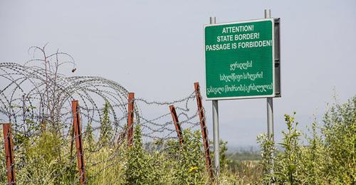 The Georgian-South-Ossetian border. Photo © Sputnik / Natalya Ayriyan https://sputnik-ossetia.ru/South_Ossetia/20171219/5507957.html