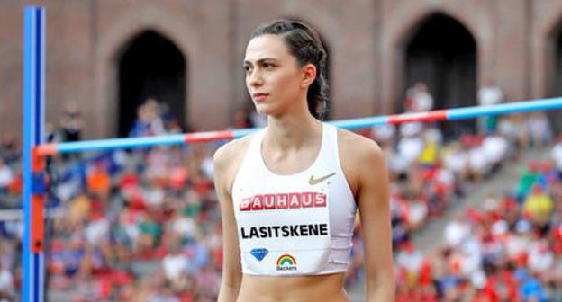 Maria Lasitskene. Photo: TT News Agency/Christine Olsson via REUTERS