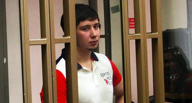 Islam Gugov at the court hearing. Photo by Konstantin Volgin for the Caucasian Knot