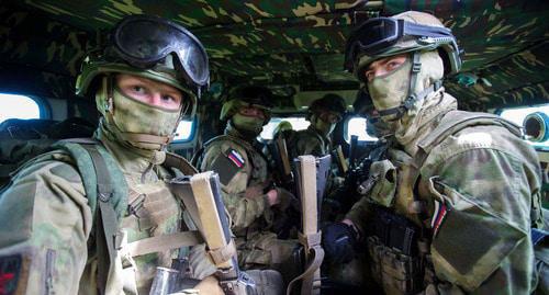 Fighters from the National Guard of Russia. Photo: http://rosgvard.ru/ru/page/index/komandnoshtabnye-ucheniya-podrazdelenij-specialnogo-naznacheniya