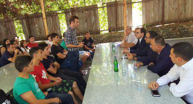 The Artsakh (Karabakh) Youth Forum in Nagorno-Karabakh. August 24, 2018. Photo by David Gukasyan for the "Caucasian Knot"