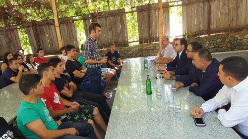 The Artsakh (Karabakh) Youth Forum in Nagorno-Karabakh. August 24, 2018. Photo by David Gukasyan for the "Caucasian Knot"