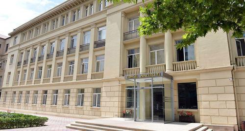 The building of the court in Baku