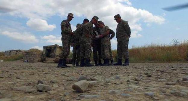 Soldiers of the Azerbaijani Army. Photo: © press service of the Ministry of Defence of Azerbaijan