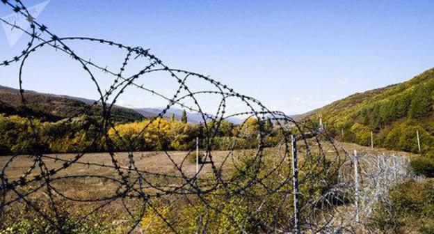 Georgia-South Ossetia border. Photo: Sputnik / Natalia Airiyan https://sputnik-ossetia.ru/South_Ossetia/20180505/6325992.html