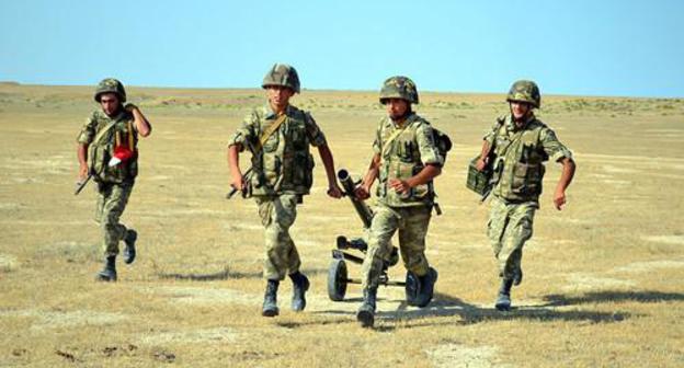 Military drills in Azerbaijan, September 2018. Photo: press service of the Ministry of Defence