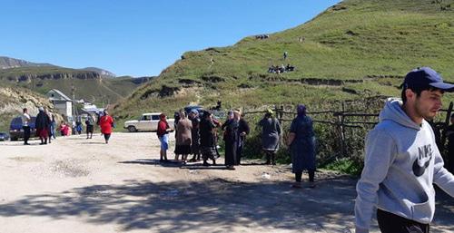 Kendelen villagers. Photo by Lyudmila Maratova for the "Caucasian Knot"