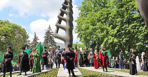 The Adyg Day. Nalchik. Photo by Lyudmila Maratova for the "Caucasian Knot"