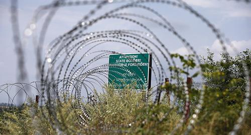 Georgia-South Ossetia border. Photo: REUTERS/David Mdzinarishvili