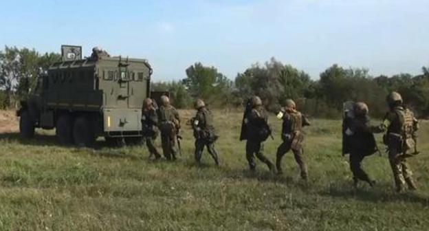 Special operation in Dagestan. Photo: press service of the National Antiterrorist Committee, http://nac.gov.ru