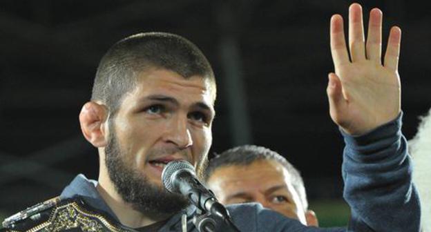 Khabib Nurmagomedov. Photo REUTERS Said Tsarnayev