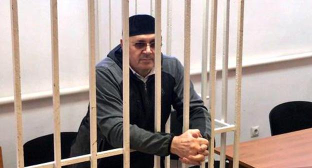 Oyub Titiev in the court room. Photo by Patimat Makhmudova for the "Caucasian Knot"