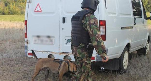 A law enforcer. Photo: Russia's National Anti-Terrorism Committee http://nac.gov.ru/