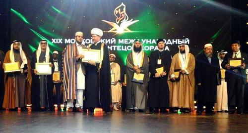 Finalists of the 19th Moscow International Koran Reciting Competition. Photo by Rustam Djalilov for the Caucasian Knot