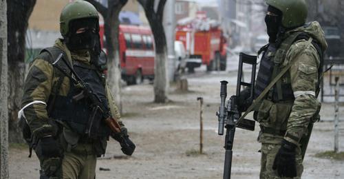 Law enforcers. Photo: REUTERS/Stringer