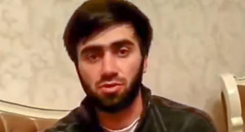 Journalist Ruslan Chakhkiev. Screenshot from video: Misteria. Appeal of journalist Ruslan Chakhkiev, https://www.youtube.com/watch?time_continue=12&v=yerS9fdOoQY