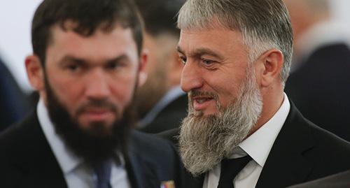 Adam Delimkhanov (right). Photo: REUTERS/Maxim Shemetov